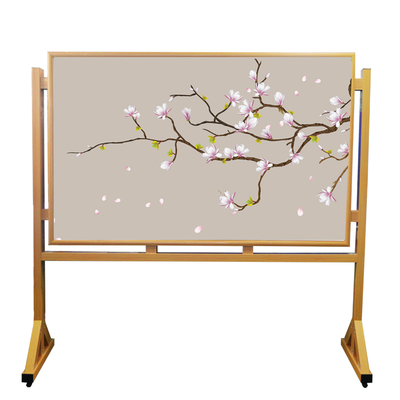 移动式宣传栏/黄花梨宣传展板工艺好